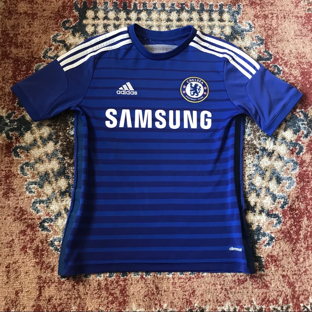 ADIDAS 2014 CHELSEA HOME JERSEY YOUTH SIZE LARGE